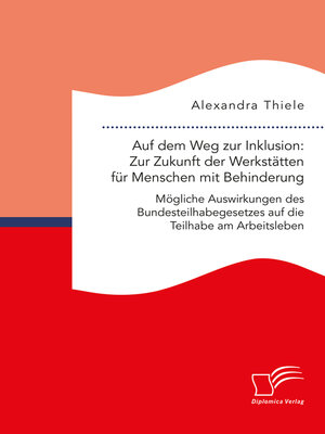 cover image of Auf dem Weg zur Inklusion